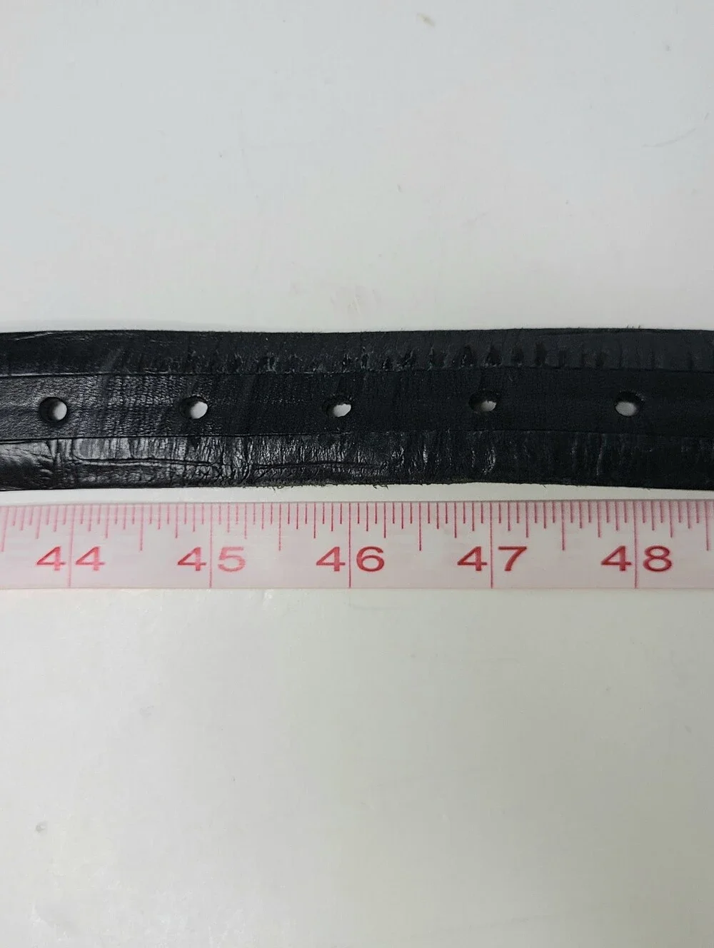 Johnston & Murphy Handcrafted Western Graphic Buckle Italian Leather Belt